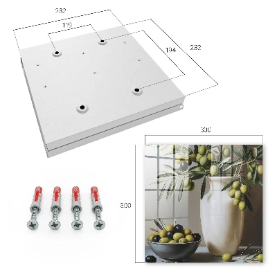 Nyckelbox Oliv natur