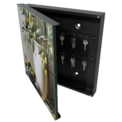 Nyckelbox Oliv natur