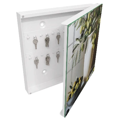 Nyckelbox Oliv natur