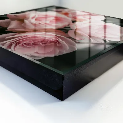 Snygga nyckelskåp Rosa rosor