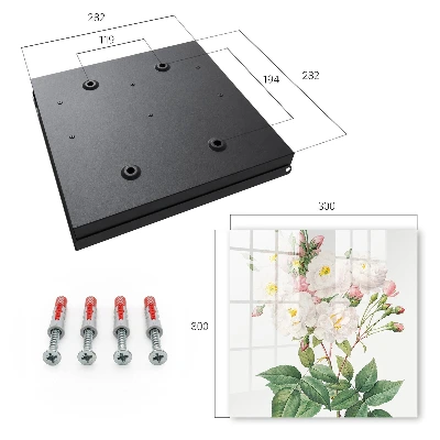 Snygga nyckelskåp Blommig charm