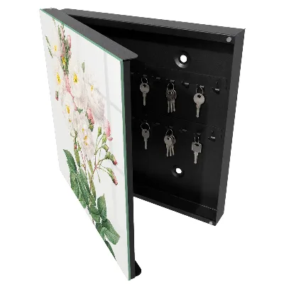 Snygga nyckelskåp Blommig charm