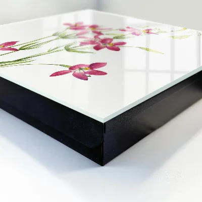 Snygga nyckelskåp Rosa blommor
