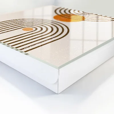 Nyckelbox i retrogeometrisk design