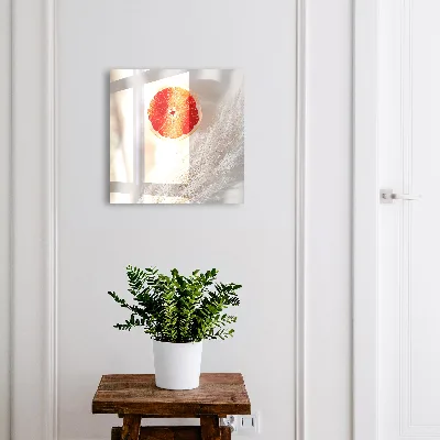 Snygga nyckelskåp Röd grapefrukt och boho gräs