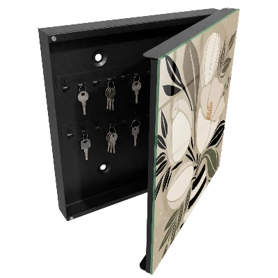 Nyckelbox Blommig minimalism