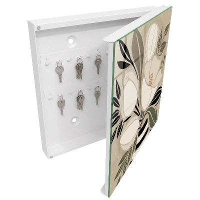 Nyckelbox Blommig minimalism
