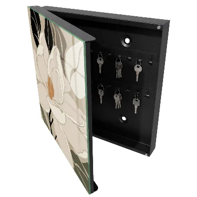 Nyckelskåp med växtinspirerad design