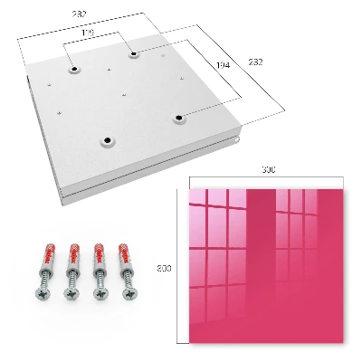 Nyckelbox Energi rosa