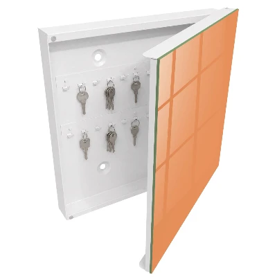Nyckelskåp Pastell orange