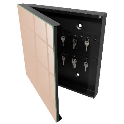 Nyckelskåp Varm beige