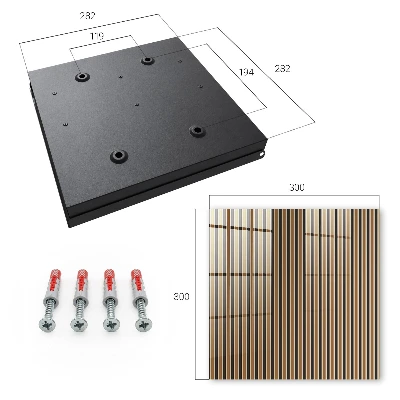 Nyckelskåp Minimalistiska ränder