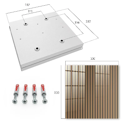 Nyckelskåp Minimalistiska ränder