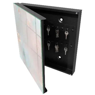 Nyckelbox Pastell abstraktion