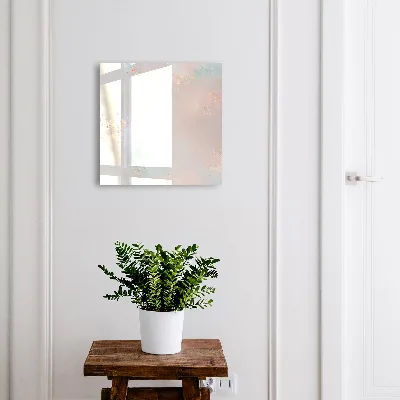 Nyckelbox med motiv av abstrakt pastellkonst