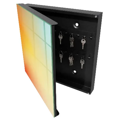 Nyckelbox Färgglad gradient