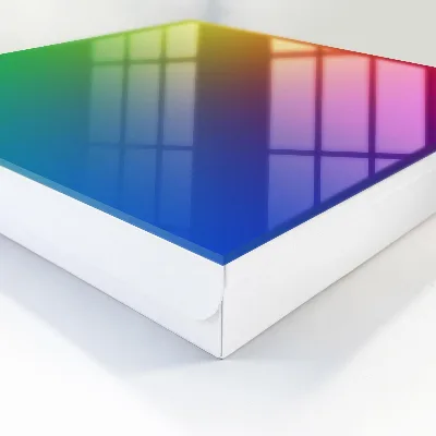 Nyckelskåp Färgglad gradient