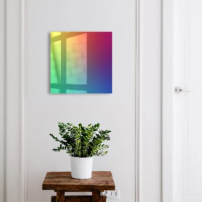 Nyckelskåp Färgglad gradient