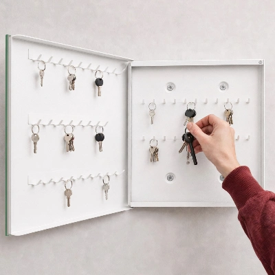Nyckelbox Färgglad abstraktion