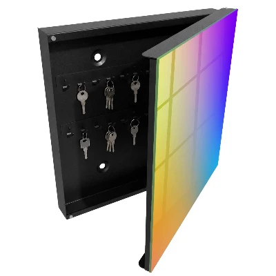 Nyckelbox Färgglad gradient