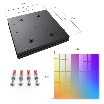 Nyckelbox i färgglad gradient