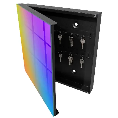Nyckelbox Färgglad gradient