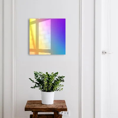 Nyckelbox i färgglad gradient