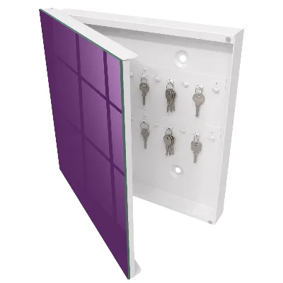 Nyckelbox Stark lila
