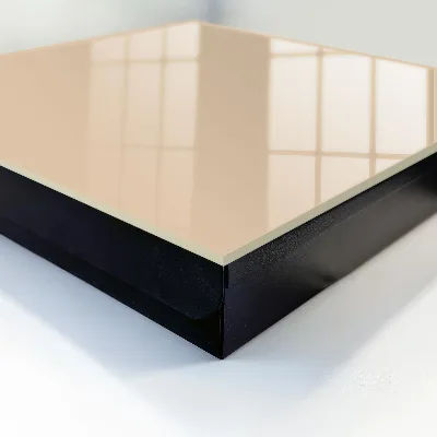 Nyckelbox beige och orange