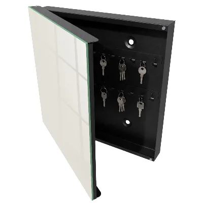 Nyckelbox i modern grå design