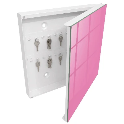 Nyckelbox kall rosa
