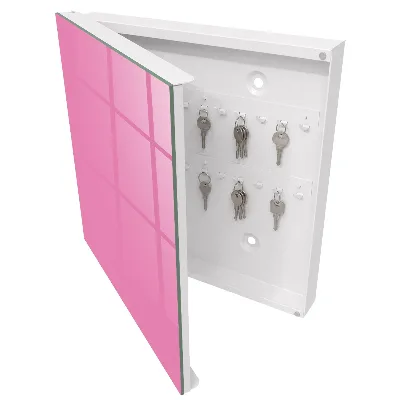 Nyckelbox kall rosa