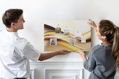 Anslagstavla Vågabstraktion