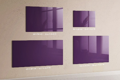 Magnetická tabuľa Violetinė spalva