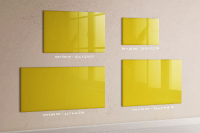 Magnetická tabuľa Šviesiai geltona spalva