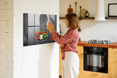 Magnetická tabuľa na magnetky Inskription bon appetit