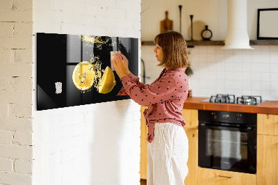 Magnettavla för köket Citroner