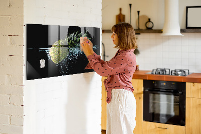 Magnettavla för köket Ananas