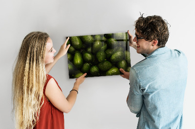 Magnettavla för köket En avokado