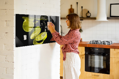 Magnettavla för köket Limefrukter