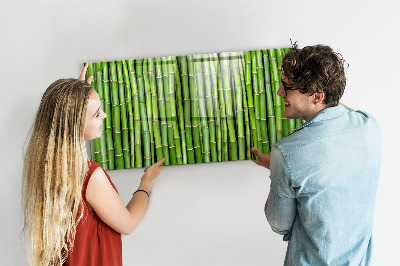 Magnetická tabuľa pre deti Bambu vägg