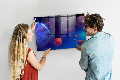 Magnetkort Galaxy planeter