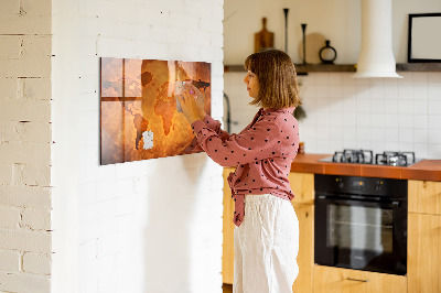 Magnetická tabuľa Stor världskarta