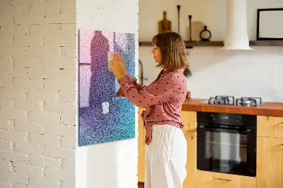 Magnetisk rittavla med gradientabstraktion