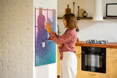 Magnetisk rittavla med gradientabstraktion