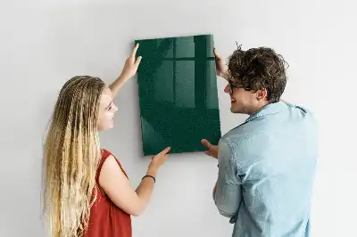 Magnetisk skrivtavla med linjärt bladmönster