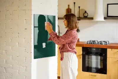 Magnetisk skrivtavla med linjärt bladmönster