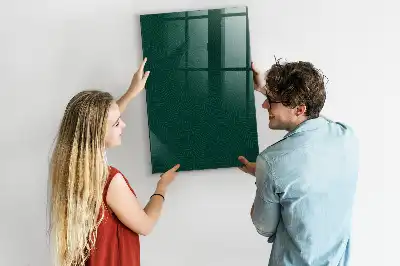 Magnetisk skrivtavla med linjärt bladmönster