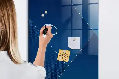 Magnetisk rittavla med dekorativt mönster