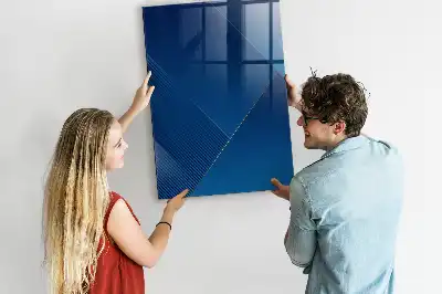Magnetisk rittavla med dekorativt mönster
